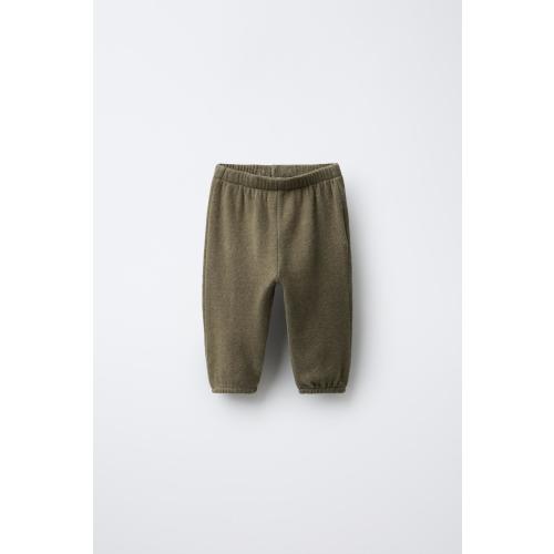 SOFT TOUCH JOGGER PANTS - Khaki | ZARA United States