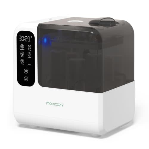 Momcozy DeepClean D8 Bottle Washer, Sterilizer & Dryer - Precision Cleaning | 8 Bottles Capacity, Rotary Jets for Hard-to-Reach Pump Parts, TargetWash Tech for Complex Feeding Accessories, Self-Clean
