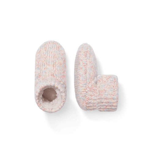 Toddler Gripper Slipper Bootie - Sherpa-Lined