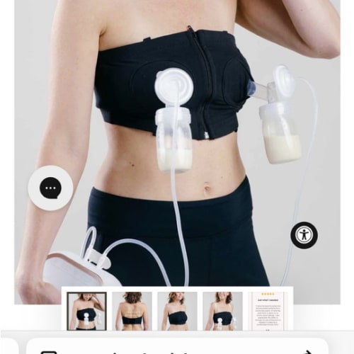 Adjustable Size Hands Free Pumping Bra – Simple Wishes
