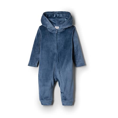Amazon Essentials x Sofia Grainge Unisex Babies' Velour Hooded Coverall