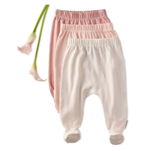 FALLON 3-Pack Footed Pants, Sorbet - butterblu | Maisonette