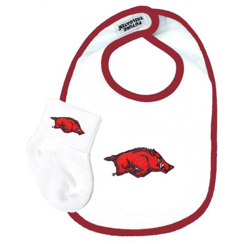 Future Tailgater Arkansas Razorbacks Baby Bib and Socks Set