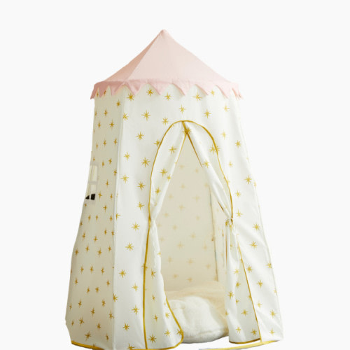 Wonder & Wise Pop Up Playhome Tent - Gold Starburst