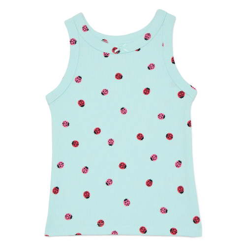Wonder Nation Toddler Girls Ribbed Tank Top, Sizes 18M-5T