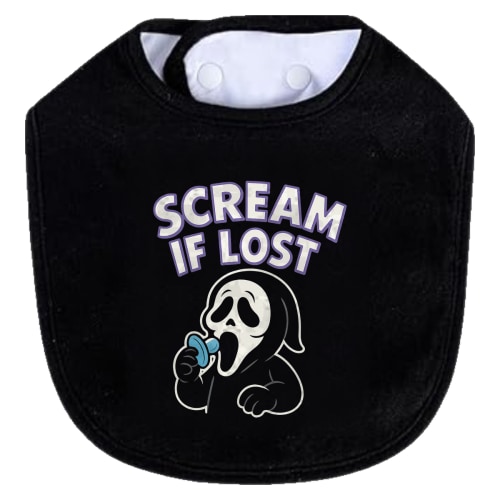 Scream If Lost Bib
