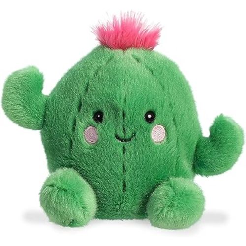 Aurora® Adorable Palm Pals™ Prickles Cactus™ Stuffed Animal - Fun Collectible Plush for Kids and Adult Collectors - Perfect for Decorating Rooms and Birthday Gifts - Green 3.5 Inches