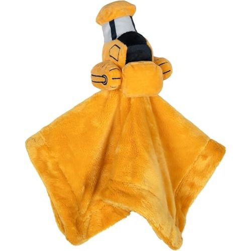 John Deere Baby Boy or Girl Plush Snuggle Lovey Yellow Dozer OS