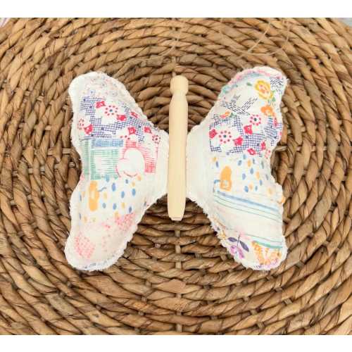 Quilted Butterfly, Antique Vintage Quilt Butterfly, Butterfly Decor, Butterfly Wall Hanging, Quilt Butterfly