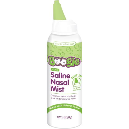 Boogie Baby Saline Nasal Spray Mist - 3.1 Ounce