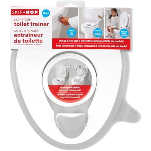 Skip Hop Toddler Potty Training Seat, Easy Store,2.4"L x 12.85"W