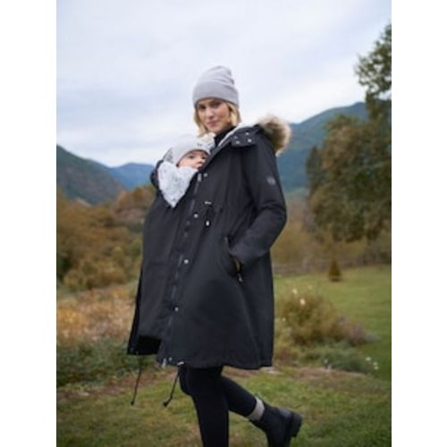 Buy Seraphine Black 3 in 1 Maternity & Babywearing Parka with Borg Lining from Next USA. Size 14