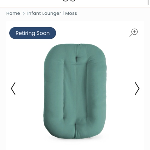 Infant Lounger | Moss, Birch, Natural, Gumdrop or Petal