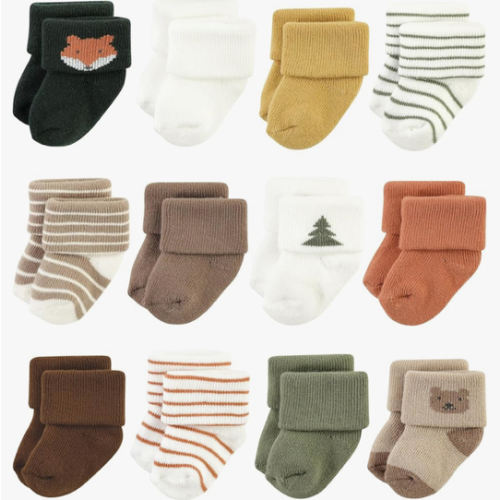 Cotton Rich Newborn and Terry Socks