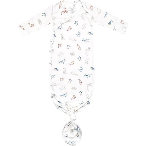 Copper Pearl Arctic Wonder Newborn Knotted Gown
