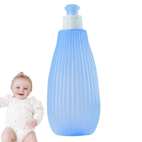 Portable Travel Bidet Bottle for Baby Care - Handheld Sprayer for Gentle Cleansing, Lightweight and Safe for Sensitive Skin, Ideal for Diaper Changes blue