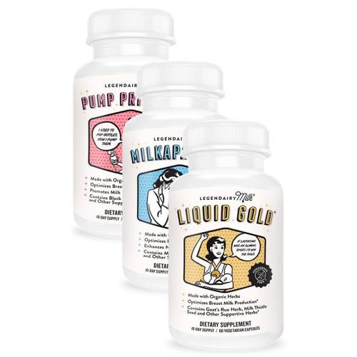 Bestseller Bundle - Breast Milk Supplements
– Legendairy Milk