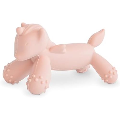 mushie Silicone Baby Teether Toy | Unicorn Figurine Teether