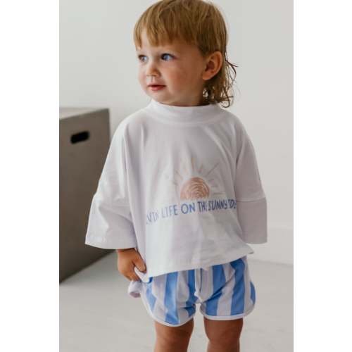 Breezy Boardwalk Stripe Shorts – Sunny Si Up