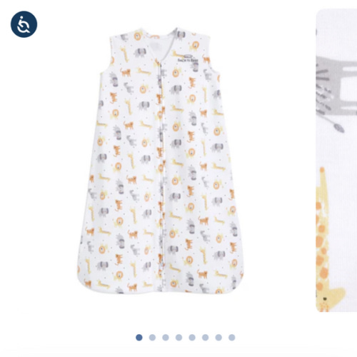 Jungle Micro-Fleece Wearable Baby Blanket S | HALO