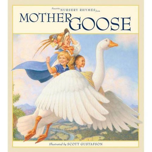 Favorite Nursery Rhymes from Mother Goose - by Scott Gustafson (Hardcover)