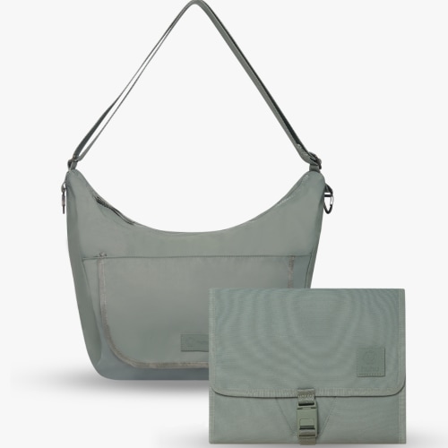Crossbody and Changing Wallet Bundle / Outdoorsy Sage