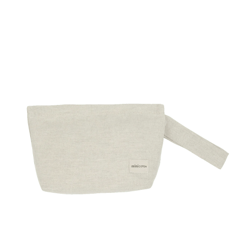 Linen Diaper Bag