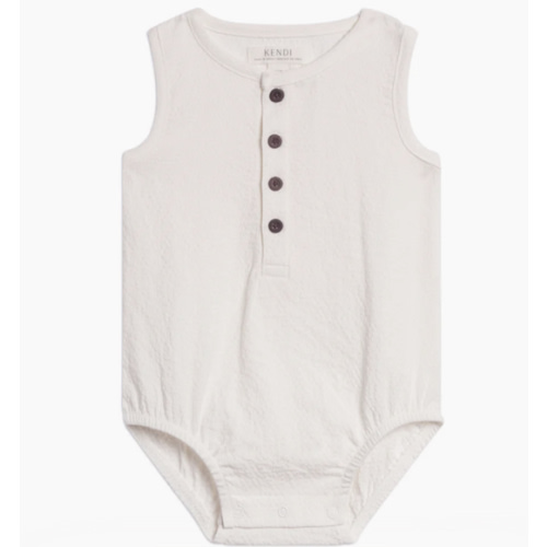 Wren Seersucker Bubble Romper