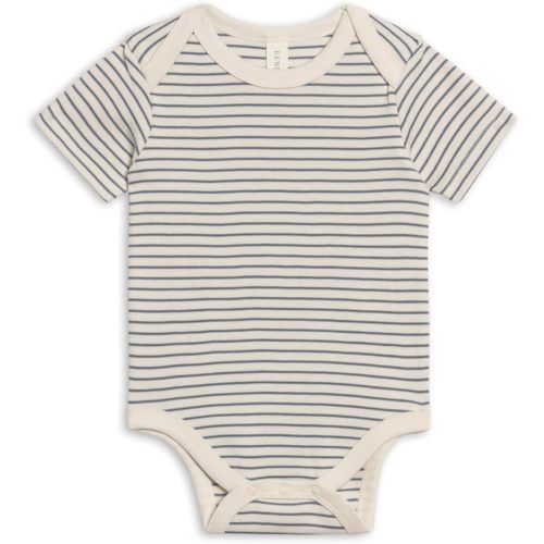 Colored Organics Unisex Newborn Organic Cotton Bodysuit - Short Sleeve Infant One Piece - Baby Boy and Girl Clothing
