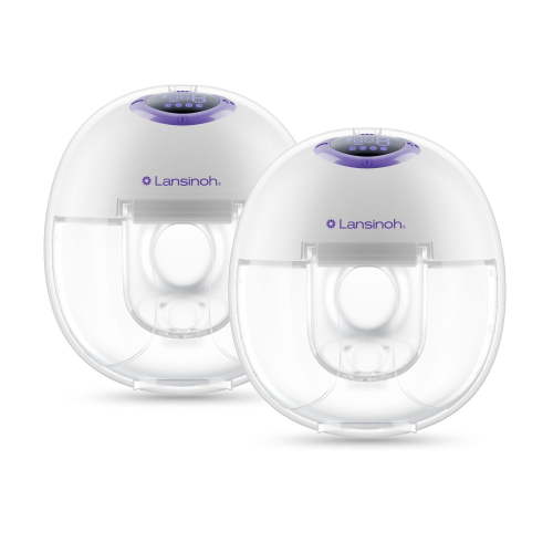 Lansinoh Discreet Duo Wearable Breast Pump, Hands Free Breast Pump, Leak-Resistant Design, 2 Breast Flange Sizes: 24mm & 21mm, For Comfortable Pumping - Walmart.ca