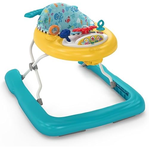 Baby Einstein Ocean Explorers Dive & Discover 3-in-1 Submarine Walker, with Removable Floor-Toy, Ages 6 Months and Up