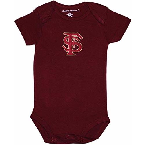 Florida State University FSU Newborn Baby Clothes, Seminole, Boy and Girl College Bodysuit
