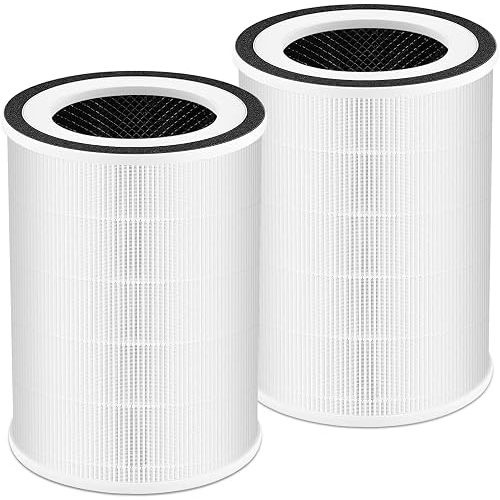 2 Pack for Afloia Filter Replacement, Compatible with Afloia KILO, KILOPRO, MIRO, MIRO PRO, and MORENTO KILO, True 360° 3-Stage Filtration