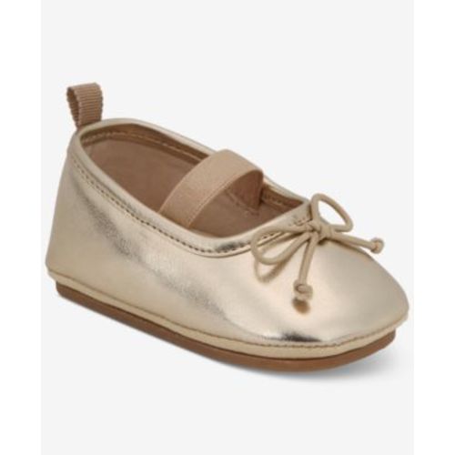 Baby Girls Hard Sole Metallic Ballet Flats, Macy's Exclusive