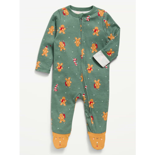 2-Way-Zip Sleep & Play Footed One-Piece for Baby