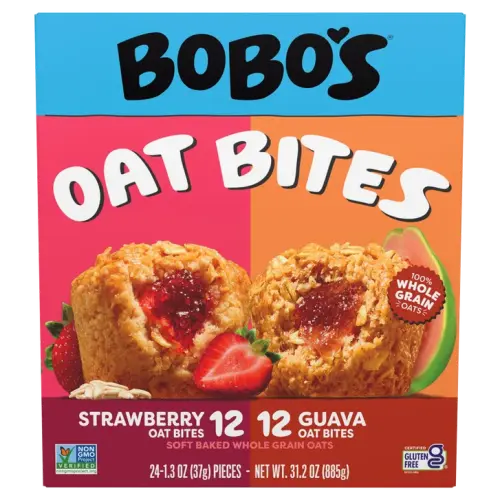 Bobo’s Oat Bites, Variety Pack, 1.3 oz, 24-count | Costco