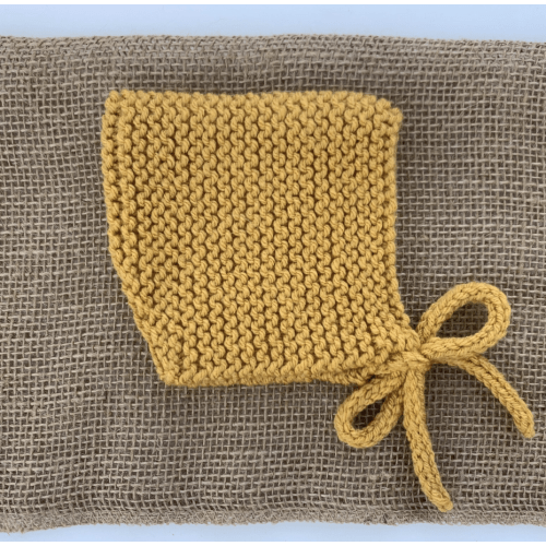 Knit Baby Bonnet
