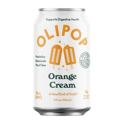 OLIPOP Orange Cream Prebiotic Soda - 12 fl oz