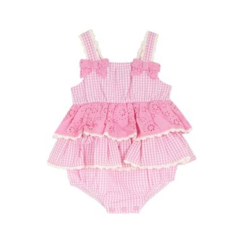 Baby Girls Gingham Bubble Dress