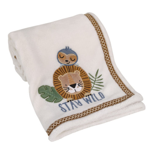 Indigo Safari Jungle Paradise Baby Blanket | Wayfair