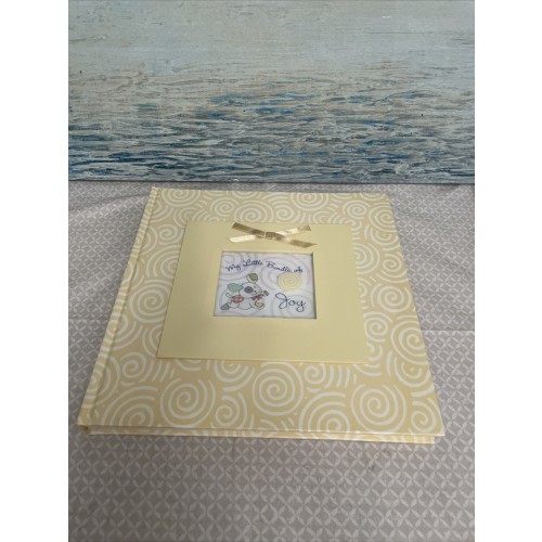 New Seasons Baby Book, Keepsake, Memory Album Yellow 12X11 1/2