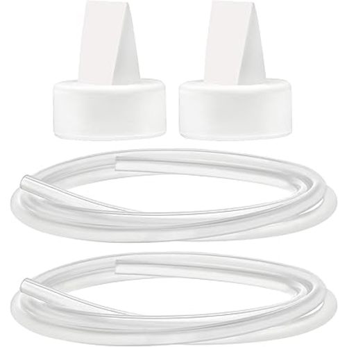 Maymom Pump Parts Dubill Valve Tubing Compatible with Spectra S1 S2 Pump Not Original Spectra Replacement Pump Part Tubing Duckbill Valve