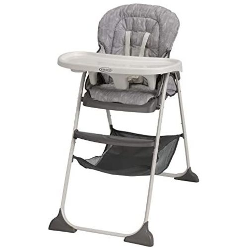 Graco Slim Snacker High Chair, Ultra Compact High Chair, Whisk