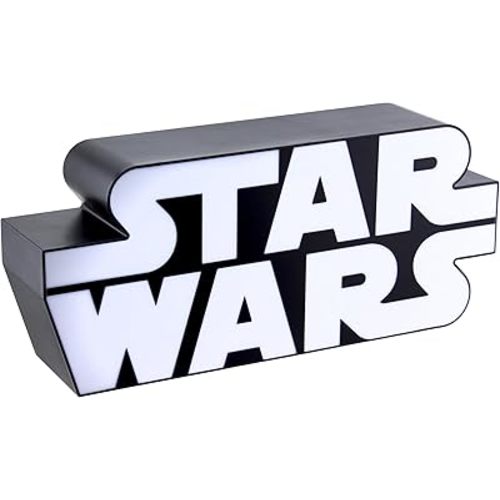 Paladone Star Wars Logo Light, Wall Mountable and Freestanding, Officially Licensed Disney Star Wars Merchandise - Star Wars Light Decor and Gifts for Men