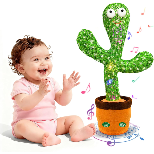 Interactive Talking Cactus Toy, Repeat What You Say