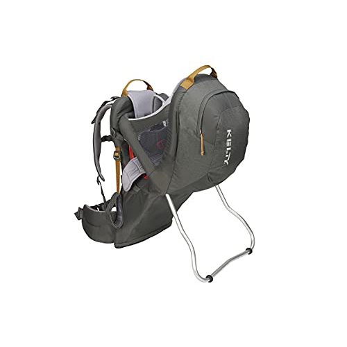 Kelty Journey PerfectFit Child Carrier Backpack, Adjustable Suspension with Hipbelt, 5 Point Safety Harness, Large Zippered Mesh Pockets