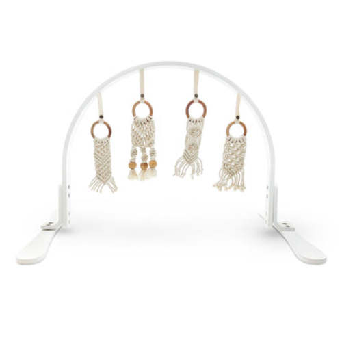 Play Gym - White / Macrame