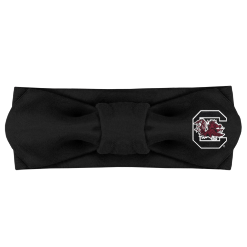 SOUTH CAROLINA GAMECOCKS BLACK INFANT HAIR KNOT