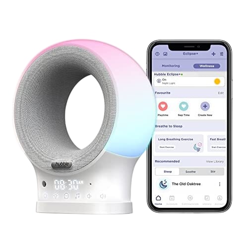 Hubble Connected Eclipse+ Portable Soother