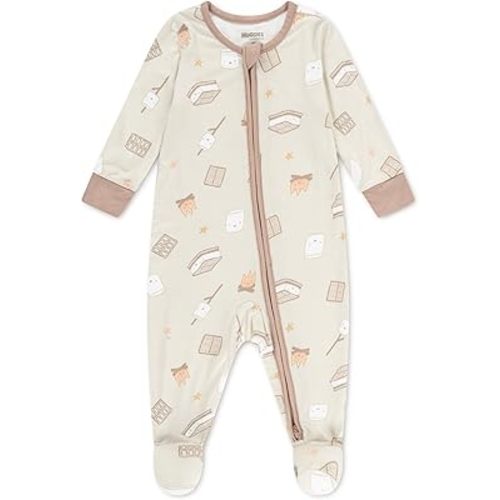 HUGGIES baby-boys Printed Footed Coverall